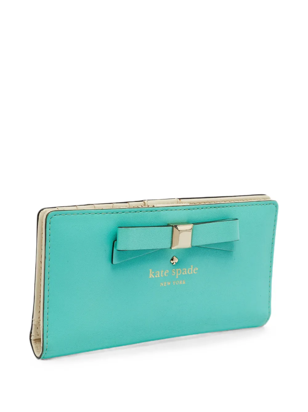 Kate Spade Holly Street Lacey bow wallet - Blau