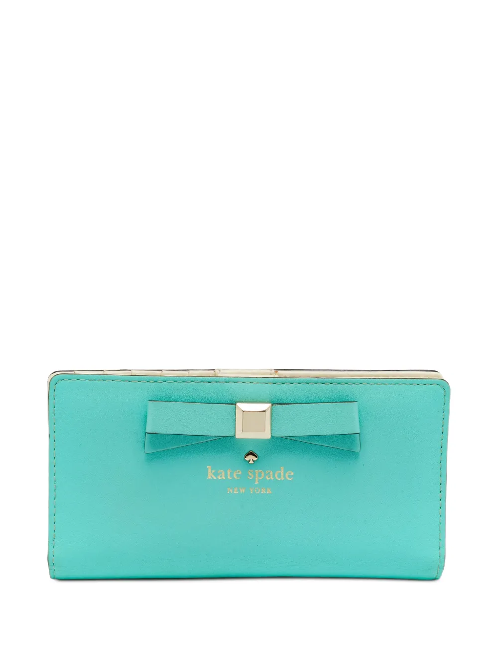 Kate Spade Holly Street Lacey bow wallet - Blu