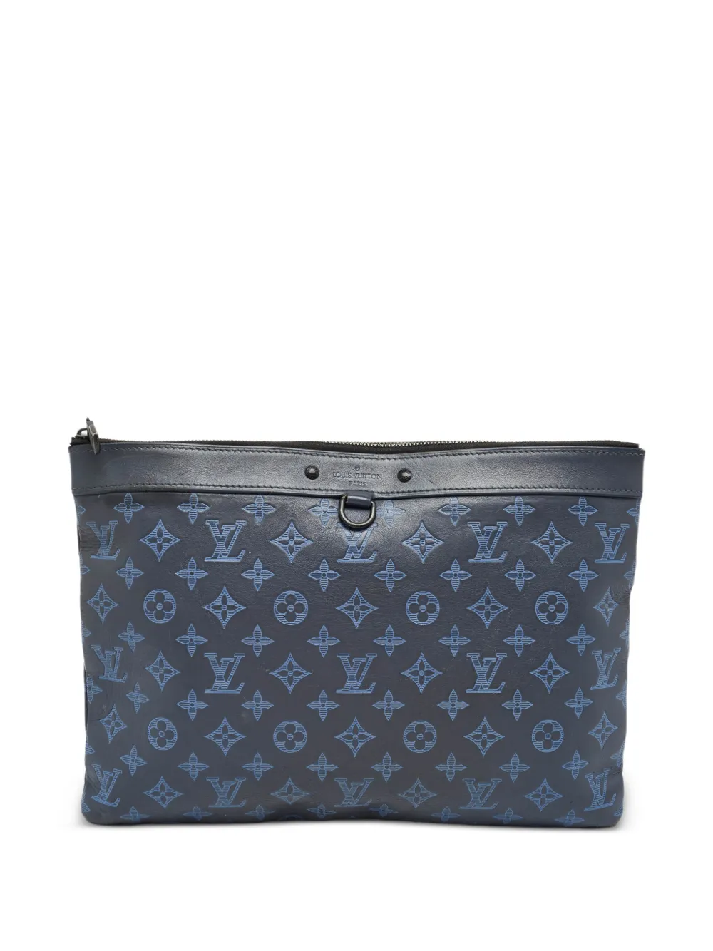 Louis Vuitton Pre-Owned Clutch Discovery Monogram Shadow 2021 - Blu