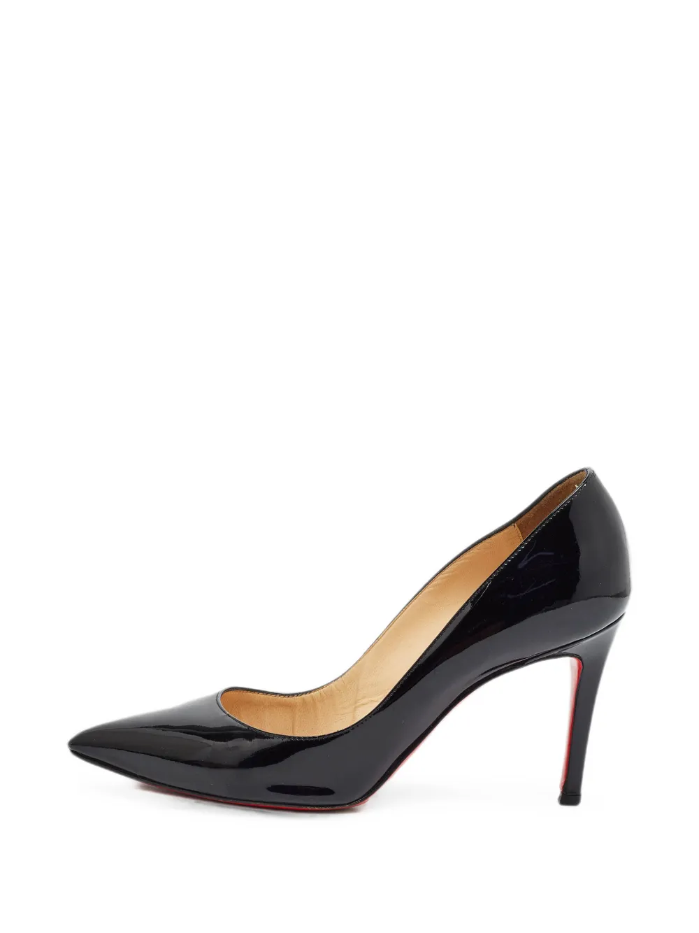 Christian Louboutin Pre-Owned So Kate patent leather pumps - Schwarz