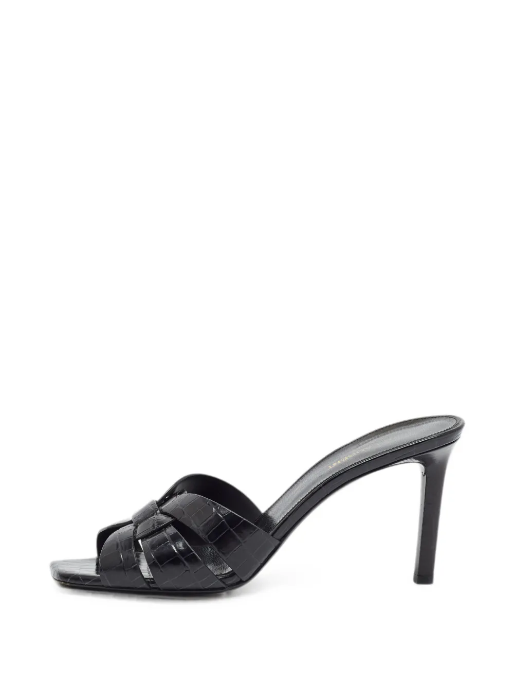 Saint Laurent Pre-Owned Tribute heeled sandals - Schwarz