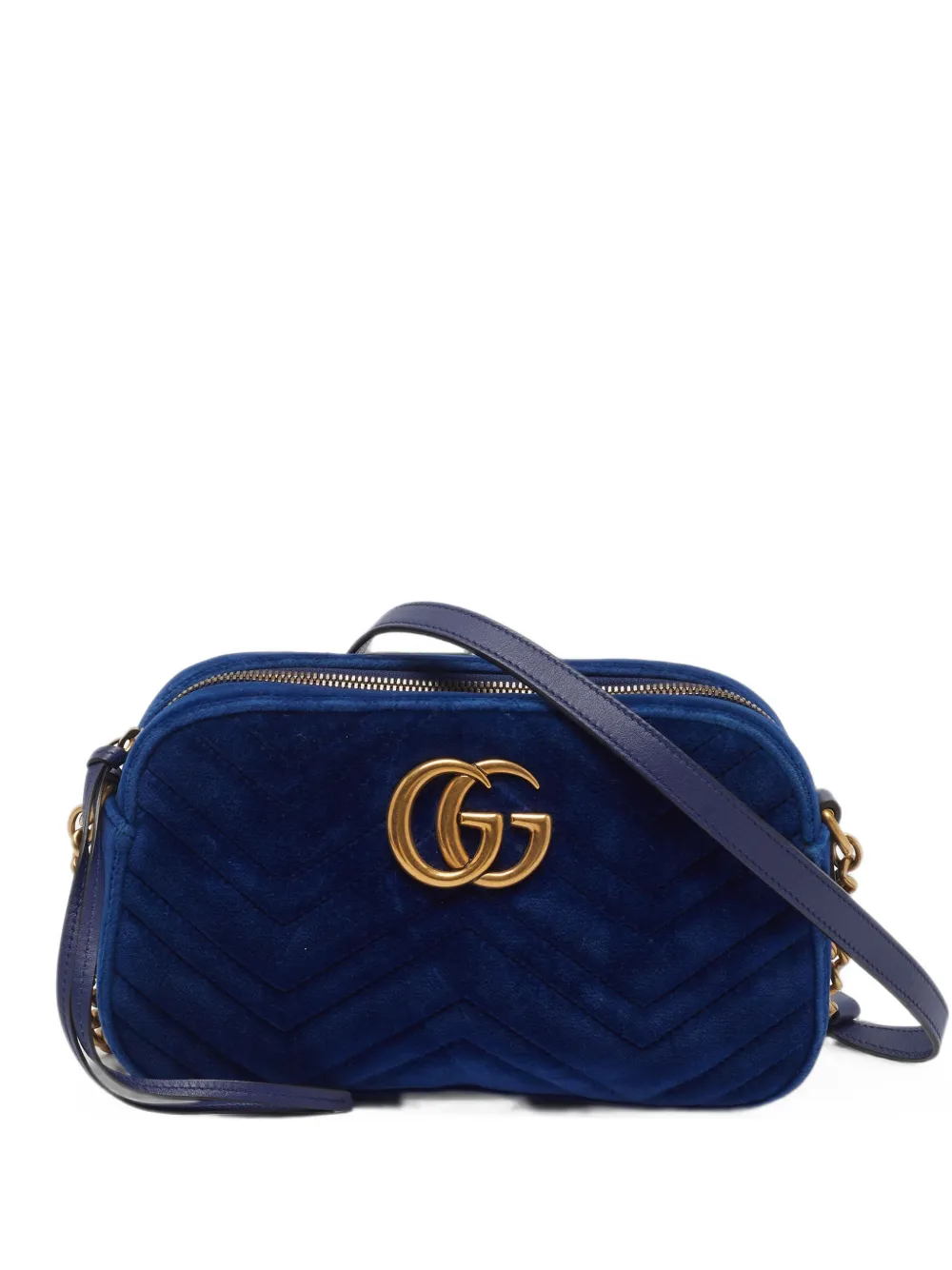 Gucci Pre-Owned GG Marmont shoulder bag - Blau