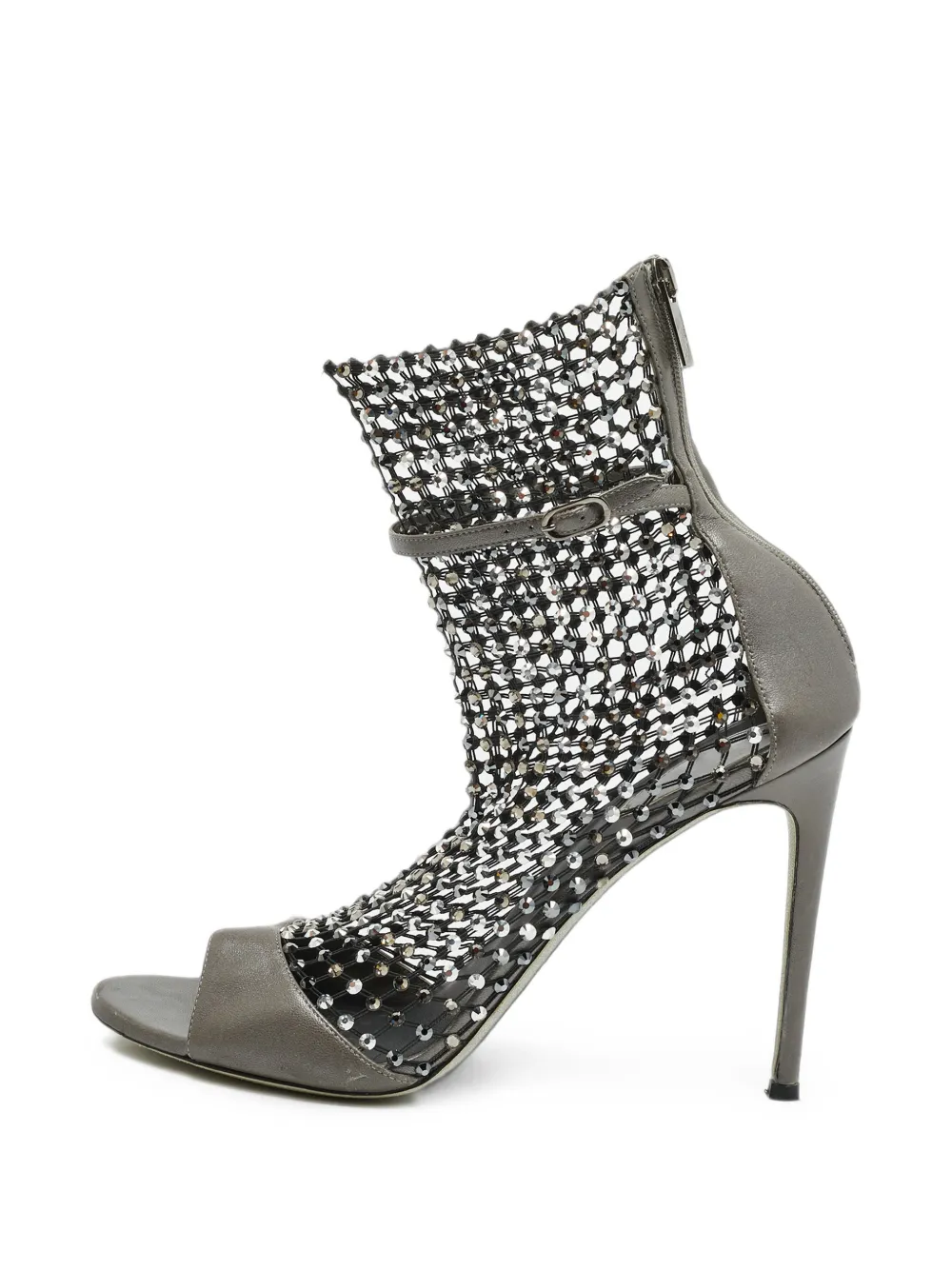 René Caovilla Galaxia lace sandals - Grau