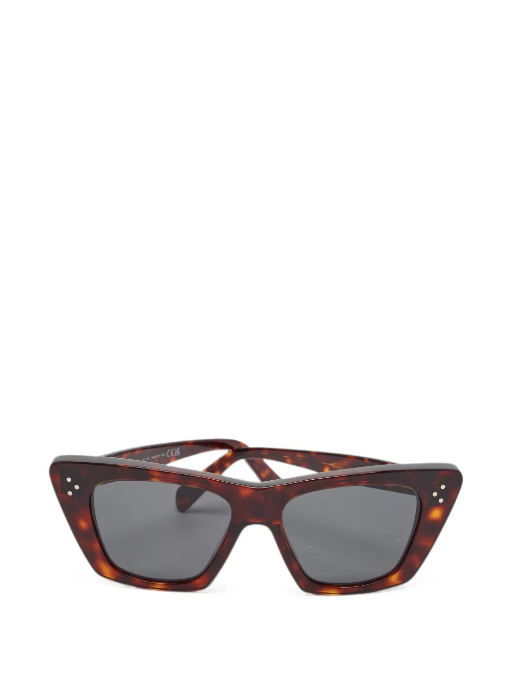 Celine Pre-Owned cat-eye sunglasses - Marrone