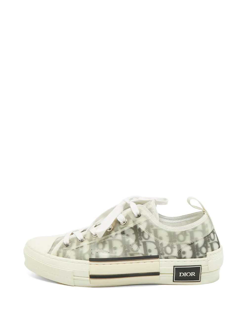 Christian Dior Pre-Owned B23 Oblique sneakers - Weiß