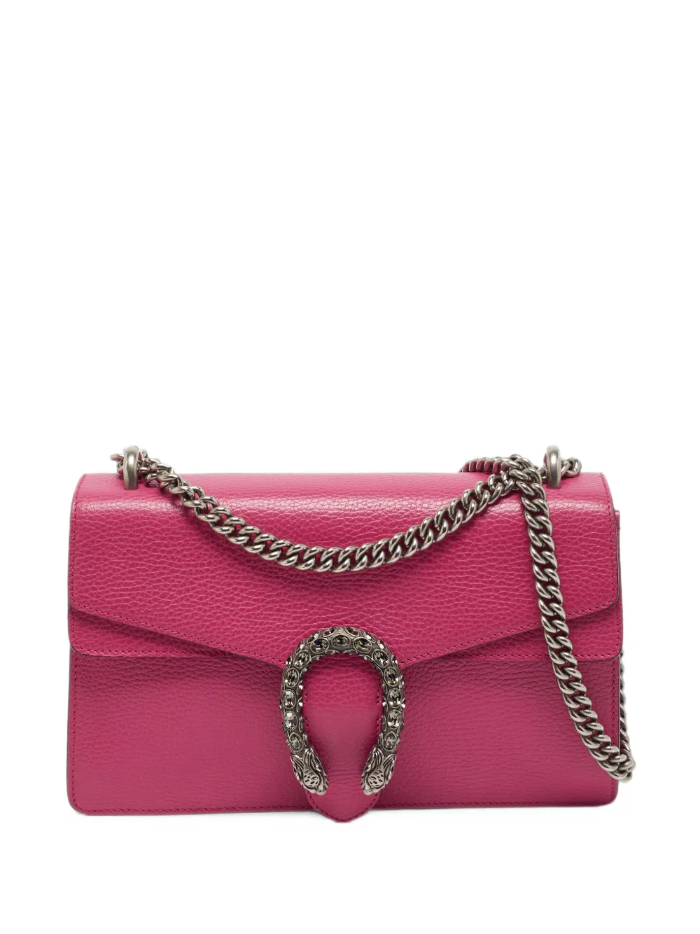 Gucci Pre-Owned medium Dionysus tiger-head shoulder bag - Rosa