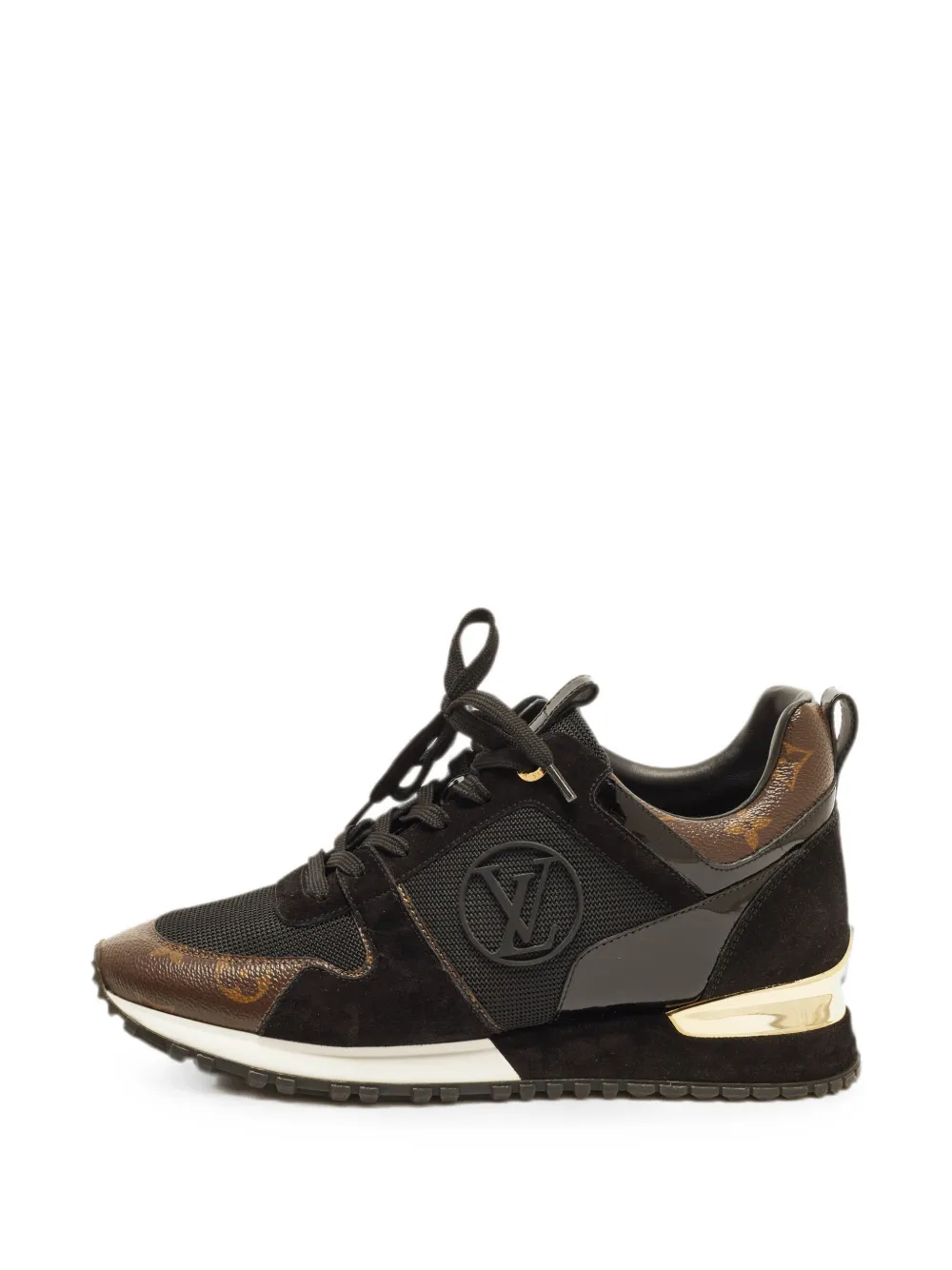 Louis Vuitton Pre-Owned Run Away monogram sneakers - Schwarz