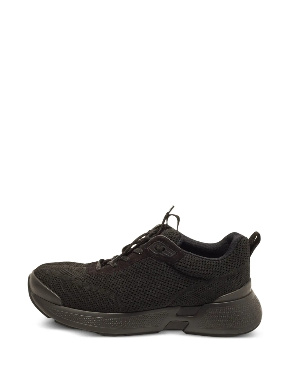 Hermès Pre-Owned Heros panelled sneakers - Nero