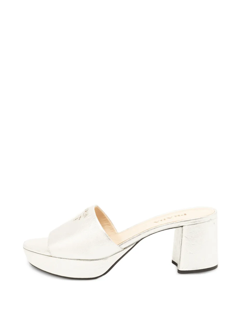 Prada Pre-Owned platform sandals - Argento