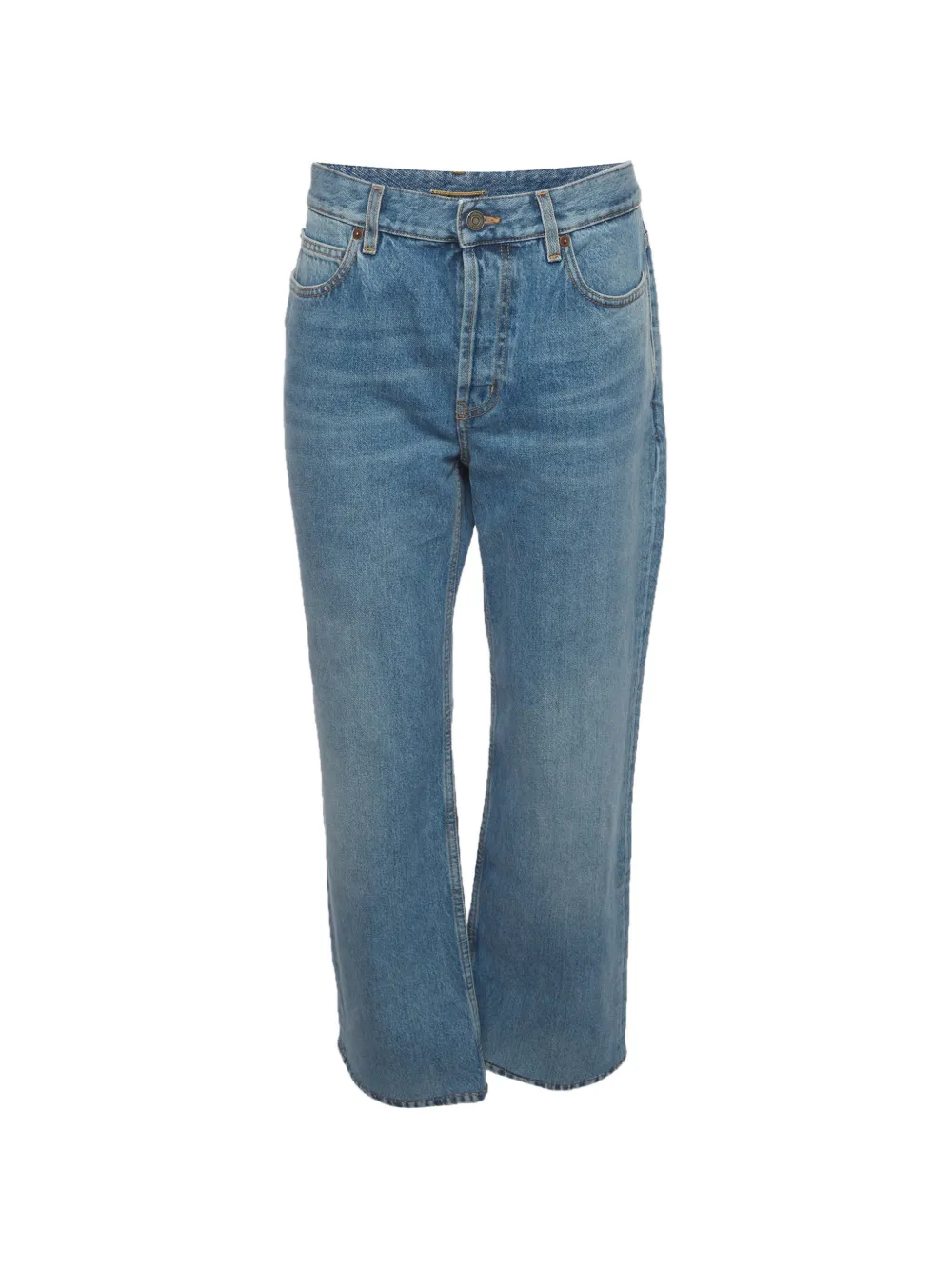 Saint Laurent Pre-Owned straight-fit jeans - Blau