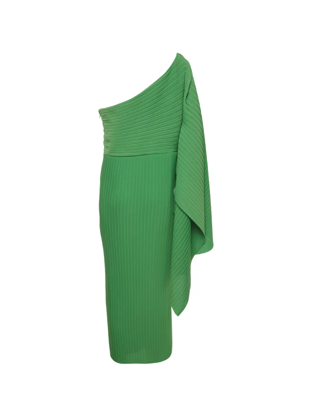 Solace London Lenna plissé midi dress - Grün