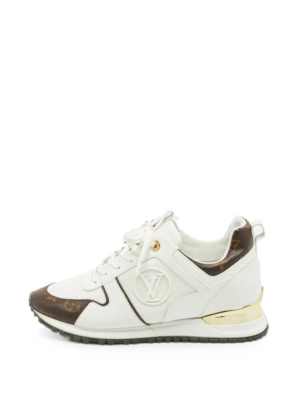 Louis Vuitton Pre-Owned Run Away Monogram sneakers - Weiß