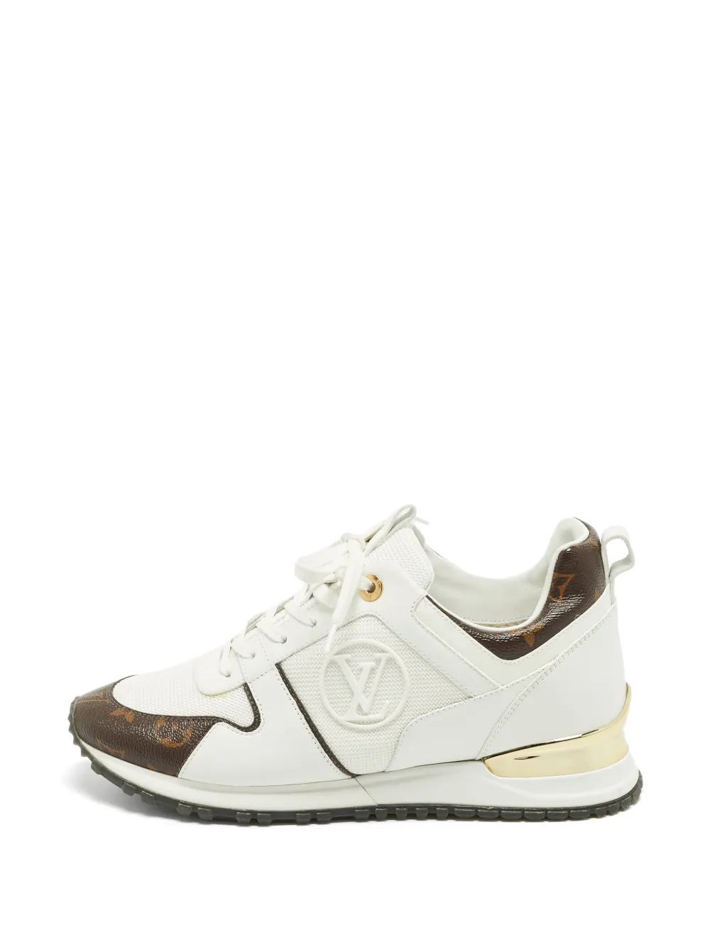 Louis Vuitton Pre-Owned Run Away Monogram sneakers - Bianco