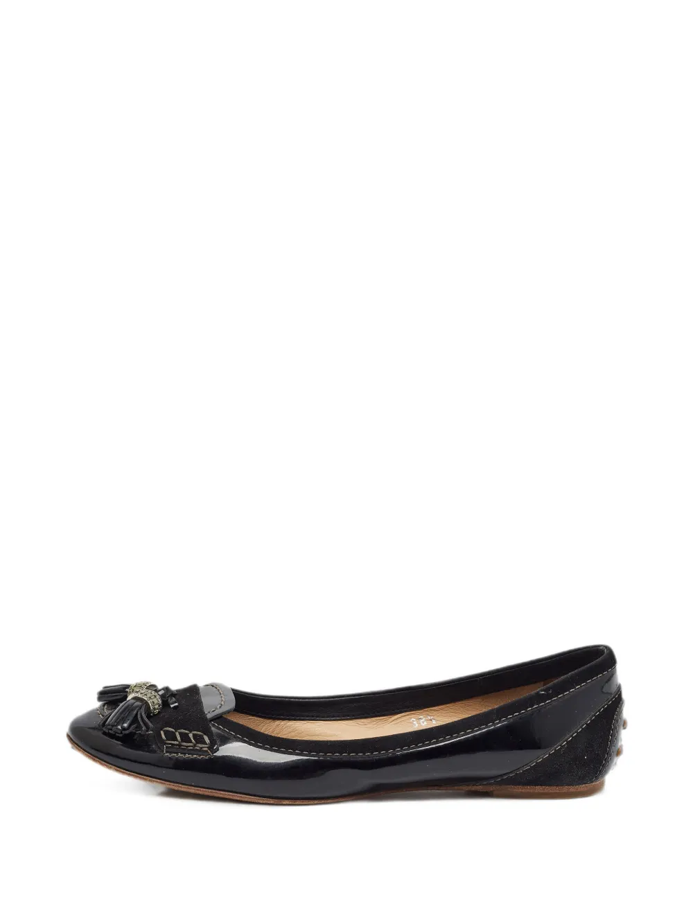 Tod's Vintage tassel leather pumps - Schwarz
