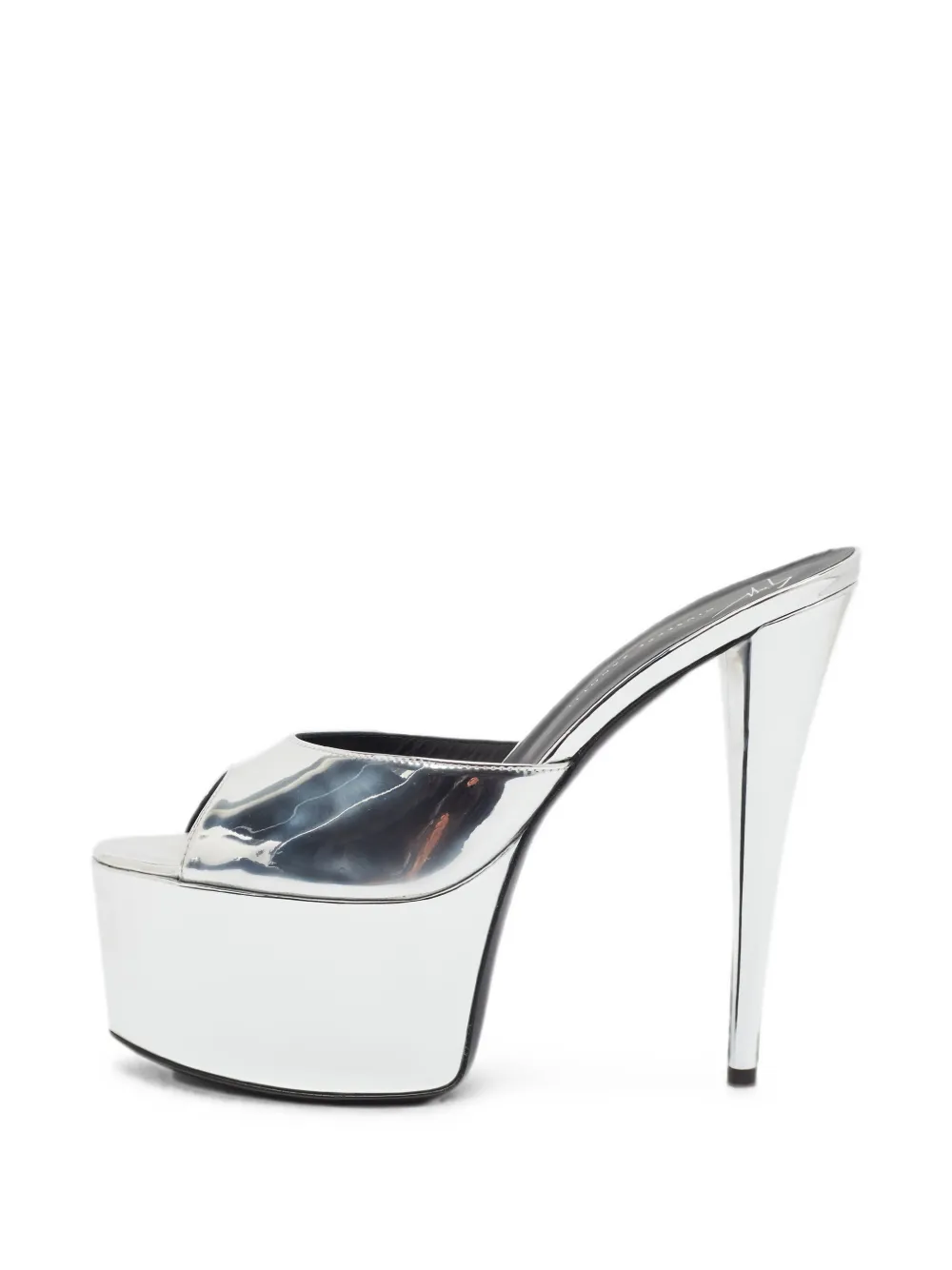 Giuseppe Zanotti Vintage Khalifa platform sandals - Silber
