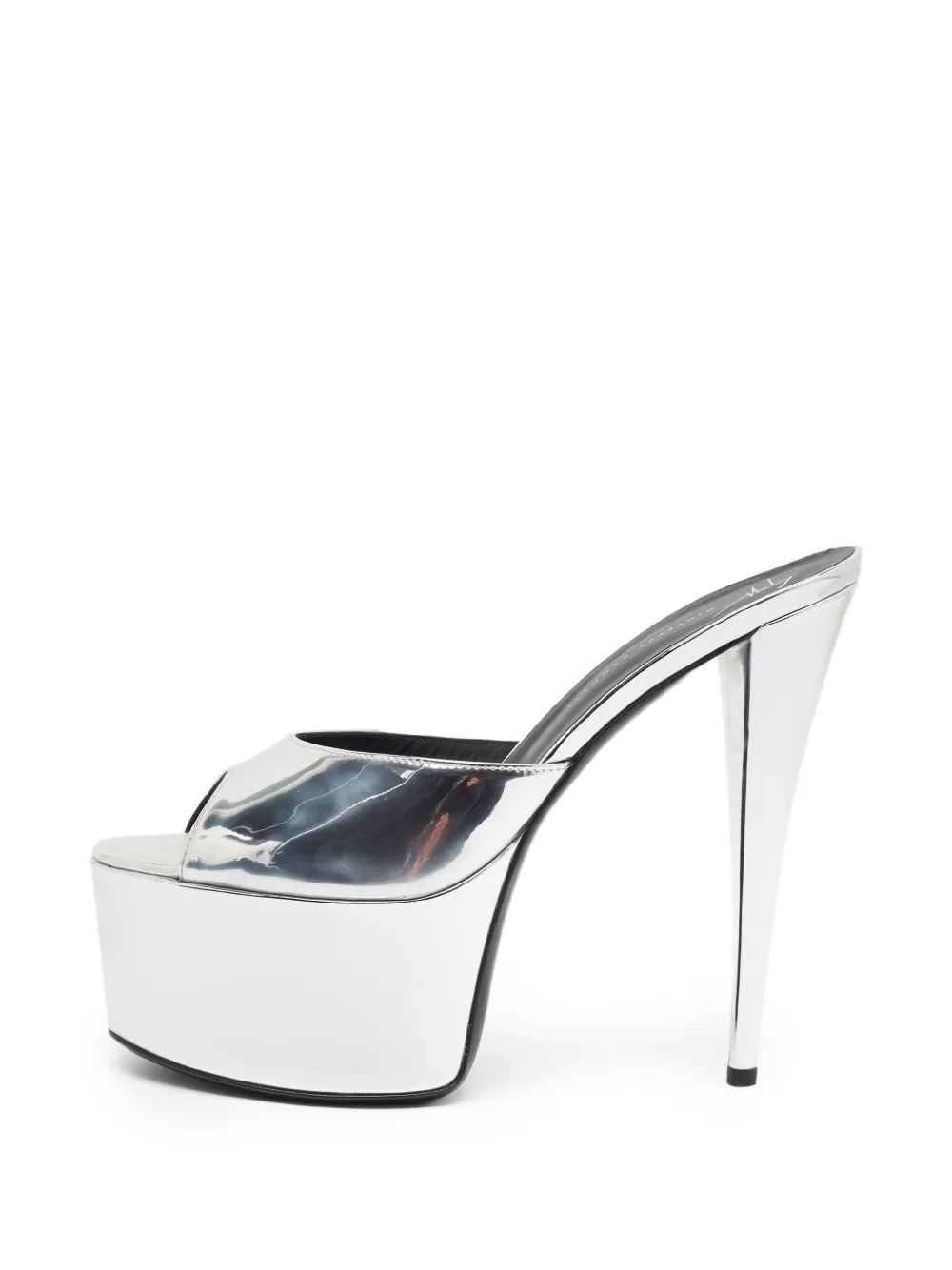 Giuseppe Zanotti Vintage Khalifa platform sandals - Silber