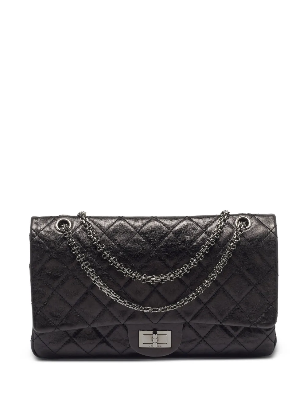 CHANEL Pre-Owned 2008-2009 Reissue 2.55 leather shoulder bag - Nero