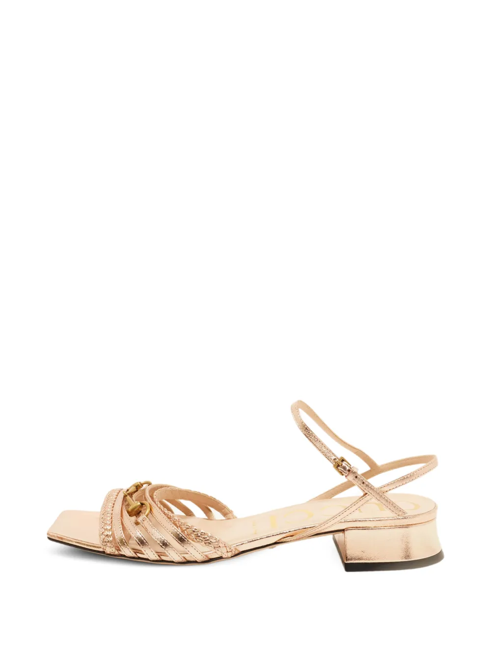 Gucci Pre-Owned Horsebit Ketty sandals - Rosa