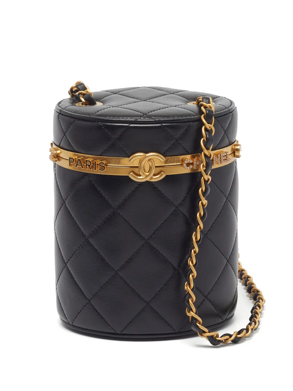 CHANEL Pre-Owned diamond-quilted shoulder bag - Nero