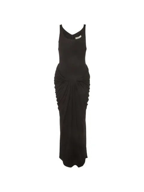 CHATS BY C.DAM draped sleeveless maxi dress