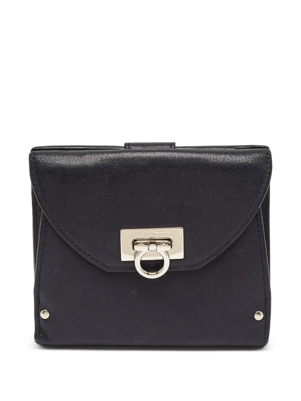 Ferragamo Pre-Owned Gancini wallet - Nero