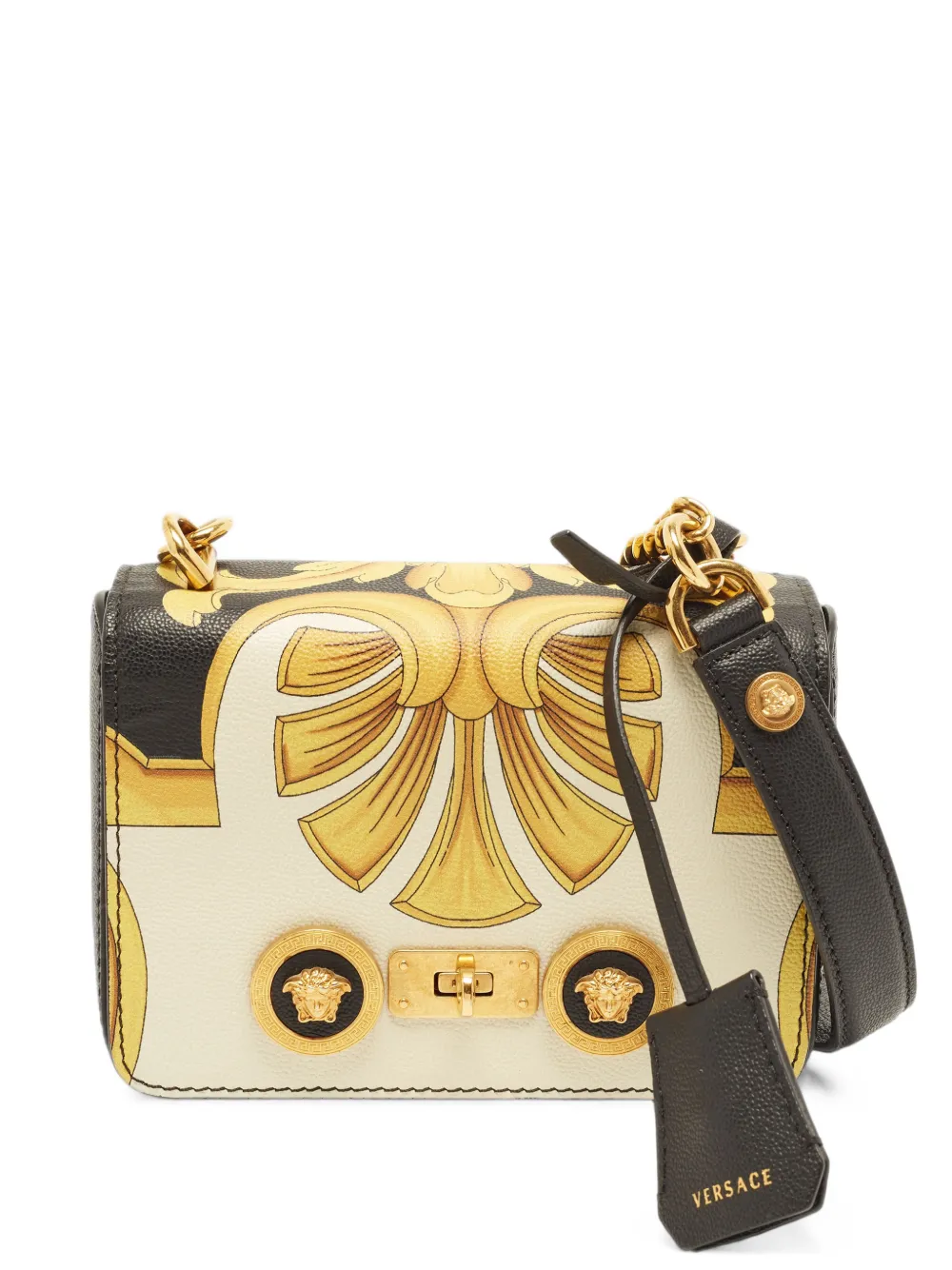 Versace Pre-Owned Icon Medusa Baroque-print mini crossbody bag - Nero