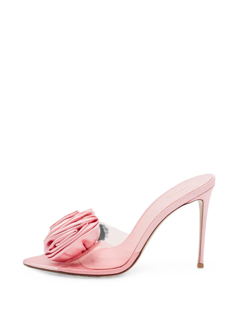 Le Silla rosette-detail pointed-toe sandals - Rosa