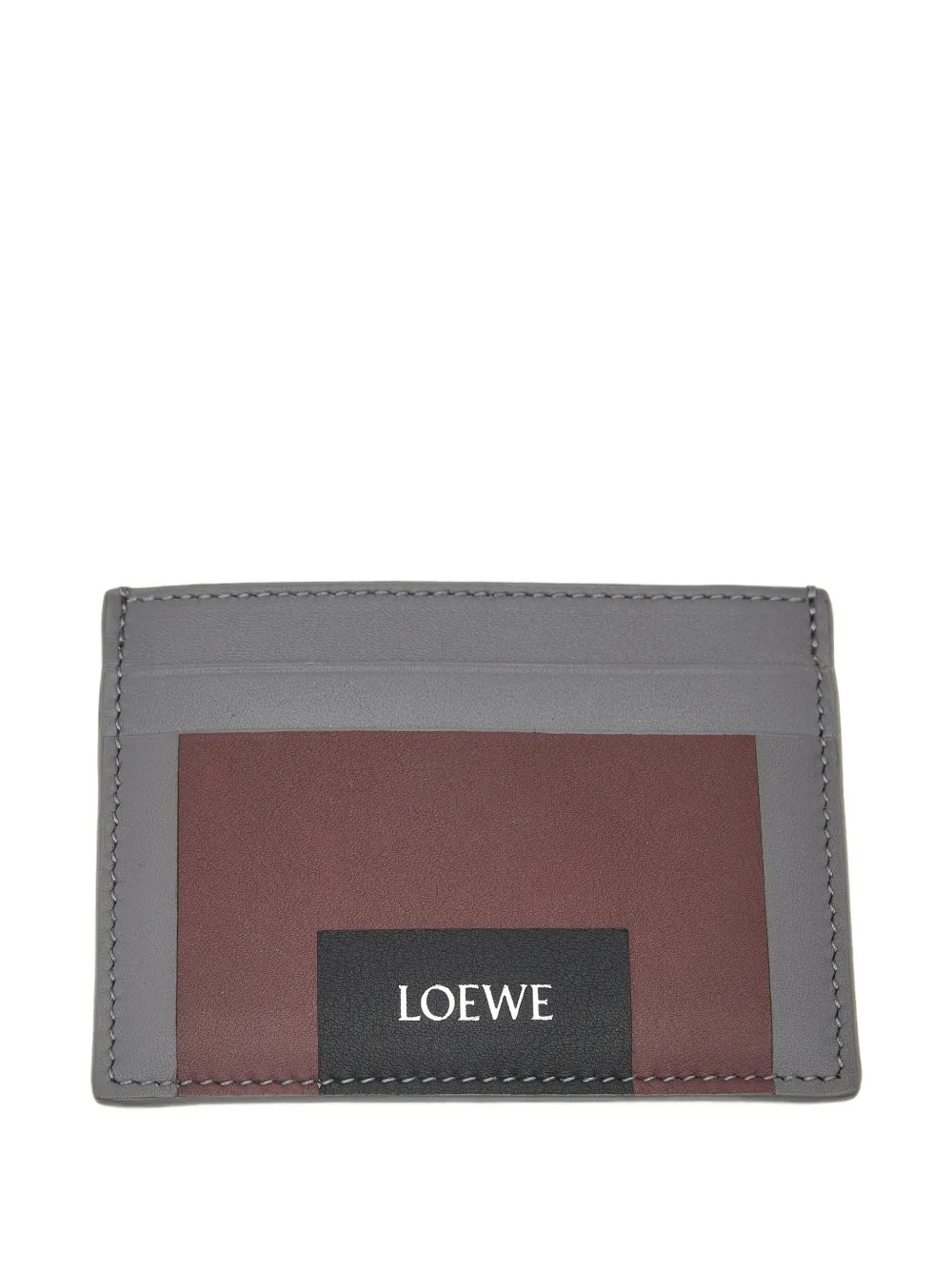 Loewe Pre-Owned 2025 Kartenetui aus Leder - Grau