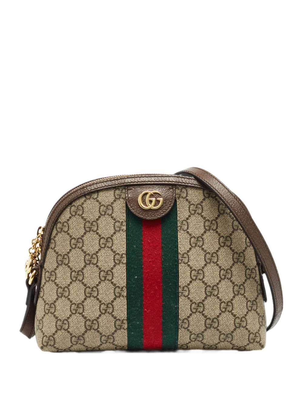 Gucci Pre-Owned Ophidia Dome GG Supreme shoulder bag - Nude