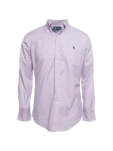 Ralph Lauren Vintage camisa con cuadros estampados