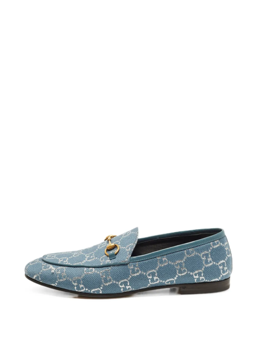 Gucci Pre-Owned GG Jordaan loafers - Blau