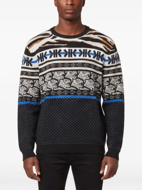 Kenzo Pre-Owned suéter de tejido fair isle