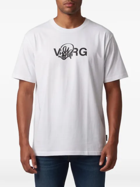 Off-White Pre-Owned printed jersey T-shirt