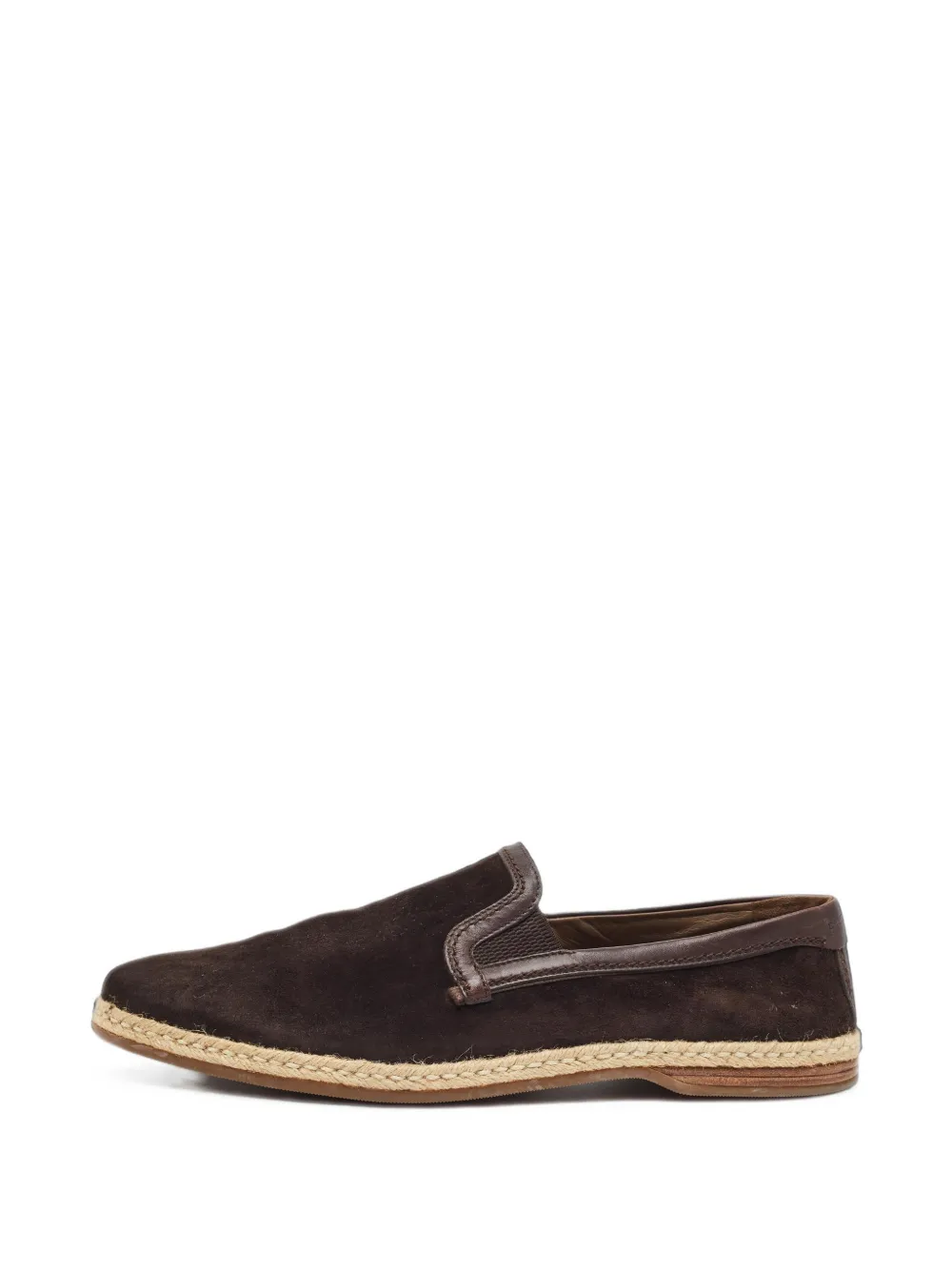 Dolce & Gabbana Pre-Owned nubuck leather loafers - Braun