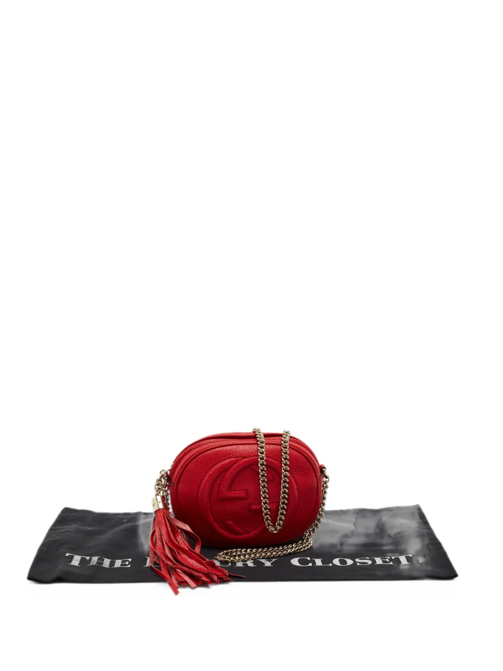 Gucci Pre-Owned Soho Disco tassel crossbody bag - Rot