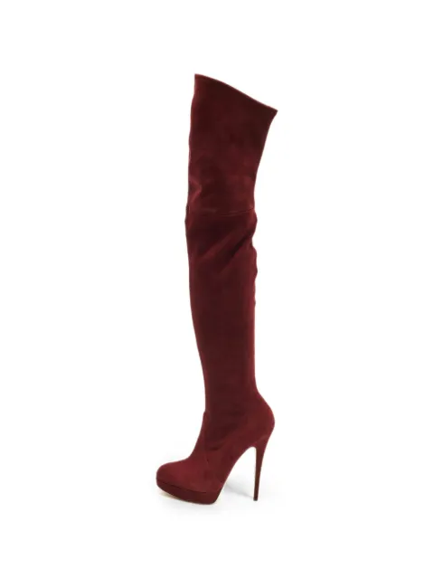 Casadei Vintage suede over-the-knee boots