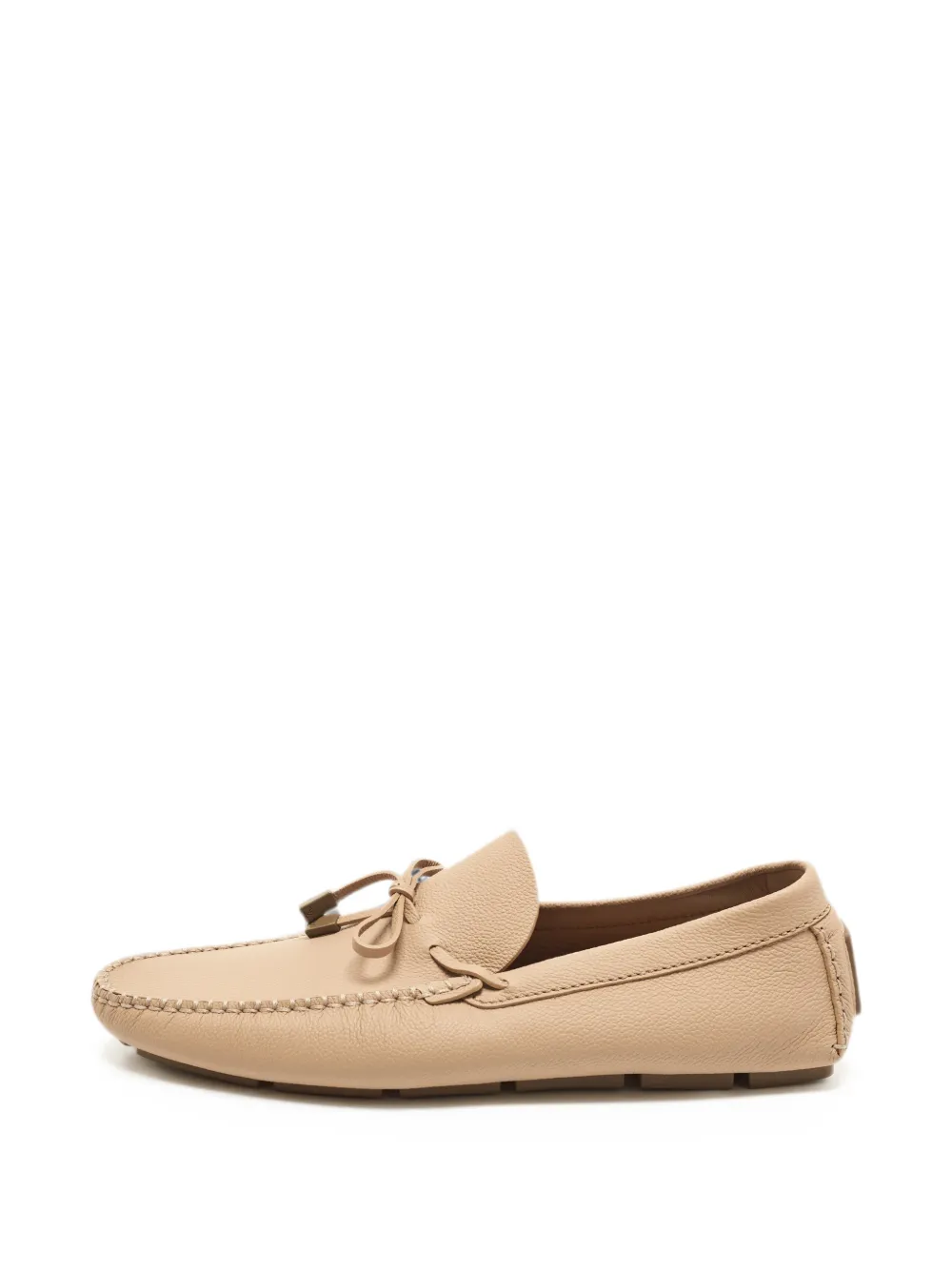 Louis Vuitton Pre-Owned Monte Carlo leather loafers - Nude