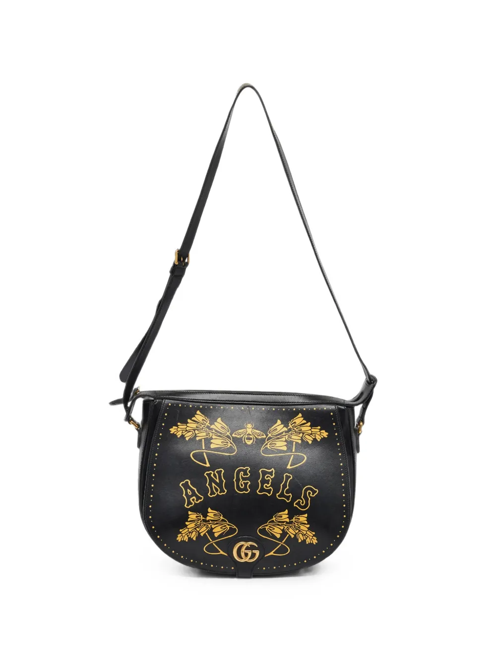 Gucci Pre-Owned LA Angels messenger bag - Nero