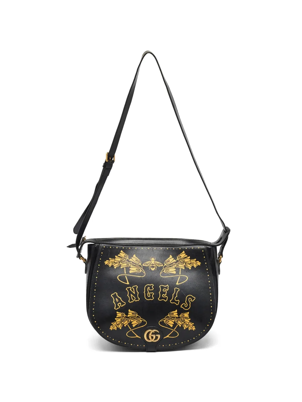 Gucci Pre-Owned LA Angels messenger bag - Nero