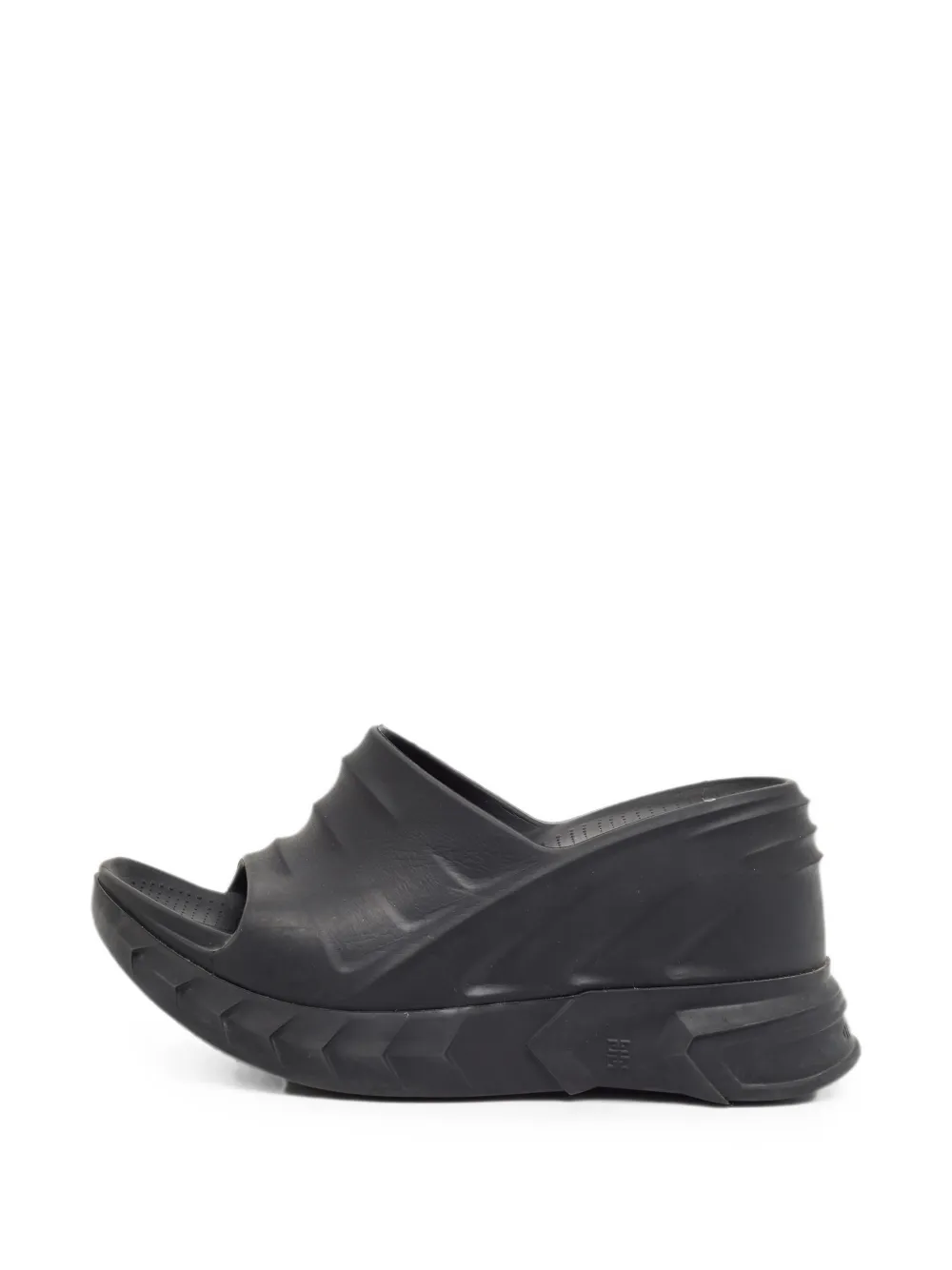 Givenchy Pre-Owned Marshmallow wedge sandals - Schwarz