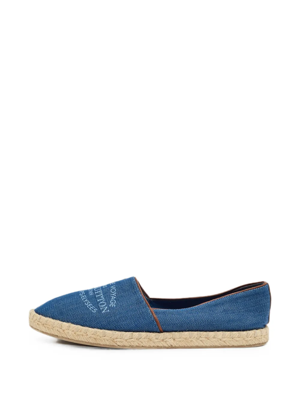 Louis Vuitton Pre-Owned Articles De Voyage flat espadrilles - Blau