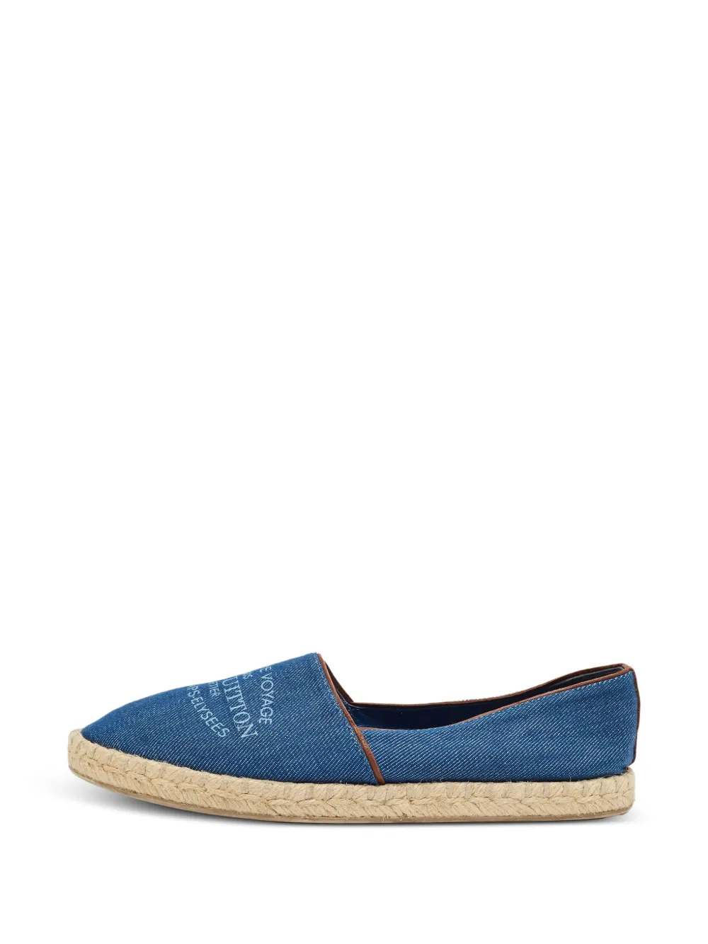 Louis Vuitton Pre-Owned espadrilles plates Articles De Voyage - Bleu Louis Vuitton Pre-Owned espadrilles plates Articles De Voyage - Bleu
