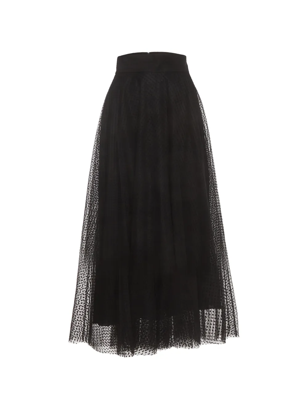 ZIMMERMANN polka-dot midi skirt - Schwarz