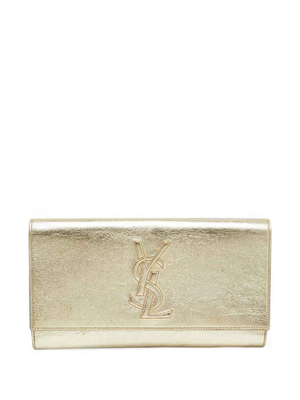 Saint Laurent Pre-Owned Belle de Jour Clutch - Gold