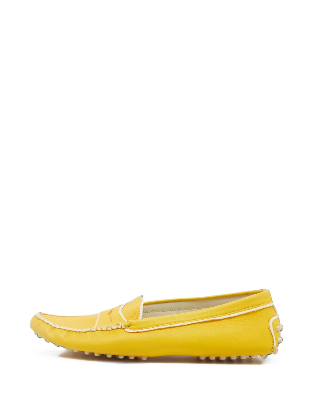 Tod's Vintage Penny slip-on loafers - Gelb