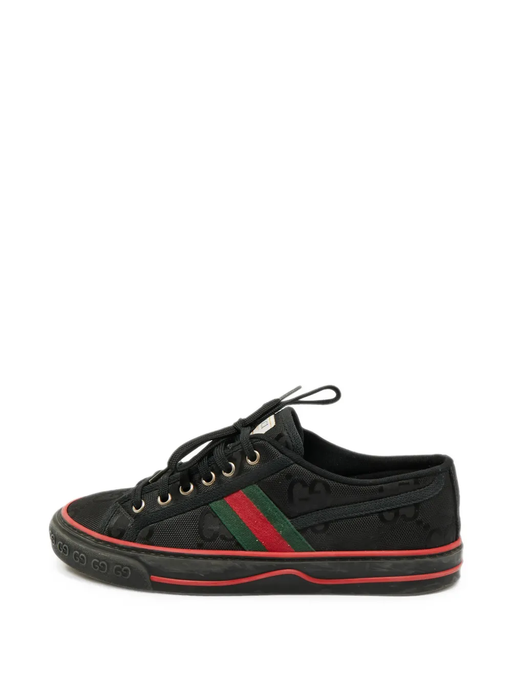 Gucci Pre-Owned Tennis 1977 lace-up sneakers - Nero