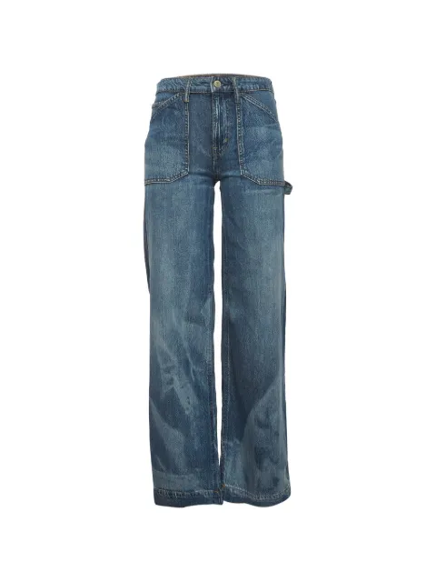 Ralph Lauren Vintage bleached wide-leg jeans