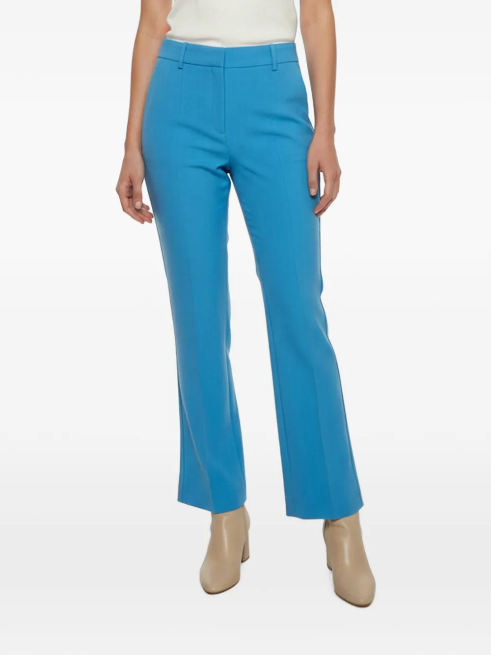 Victoria Beckham straight-leg trousers - Blu