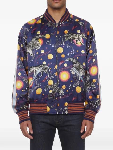 Gucci Pre-Owned Space Animals print bomber jacket