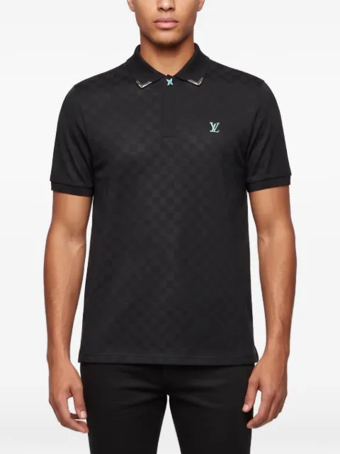 Louis Vuitton Pre-Owned playera tipo polo Damier